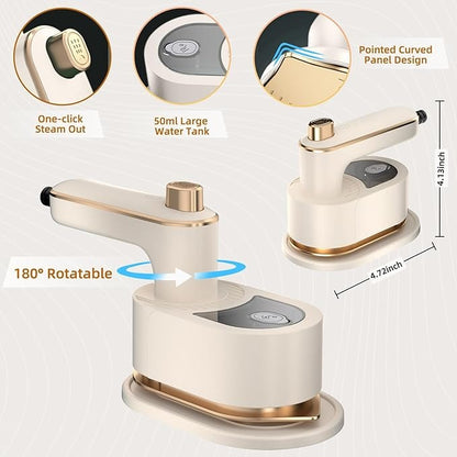 SocIron™ MiniPro 2-in-1 Steamer & Iron