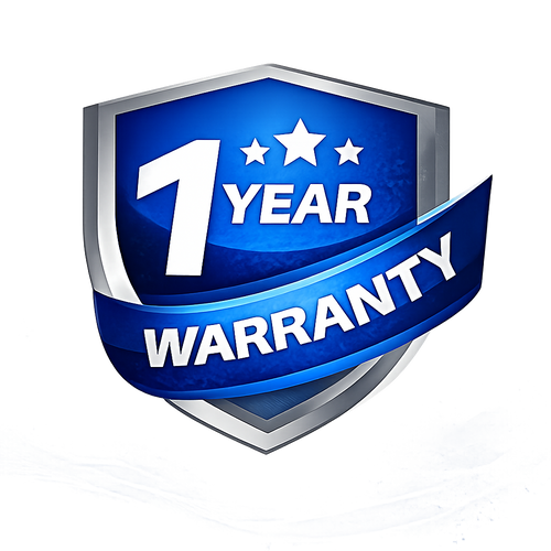 1 Year Warranty