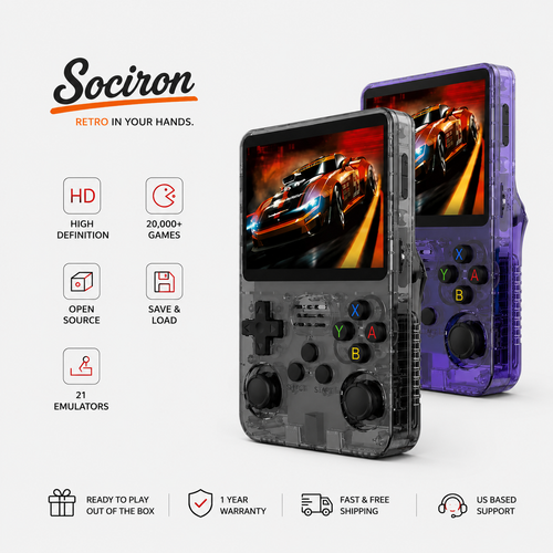 Sociron™ – Gaming Console 2.0 Pro