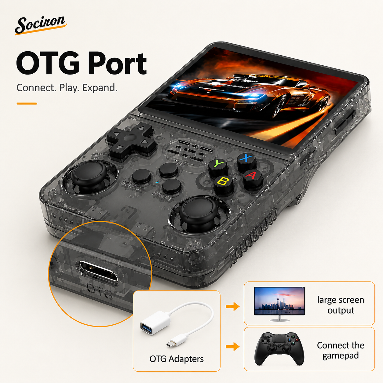 Sociron™ – Gaming Console 2.0 Pro