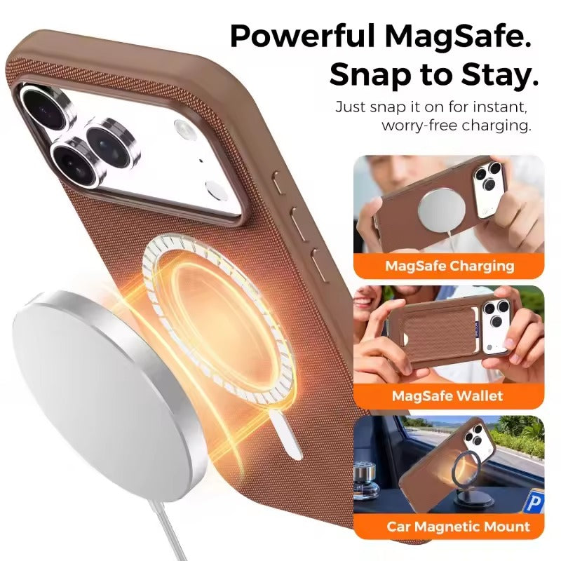 Sociron™ - Premium Magnetic Fabric Case