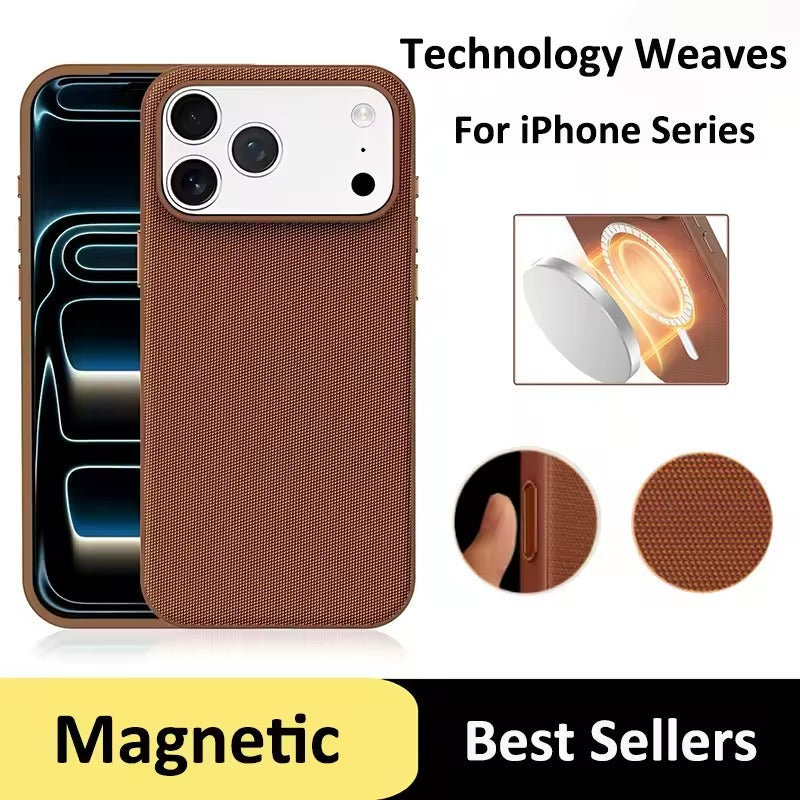 Sociron™ - Premium Magnetic Fabric Case