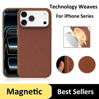 Sociron™ - Premium Magnetic Fabric Case