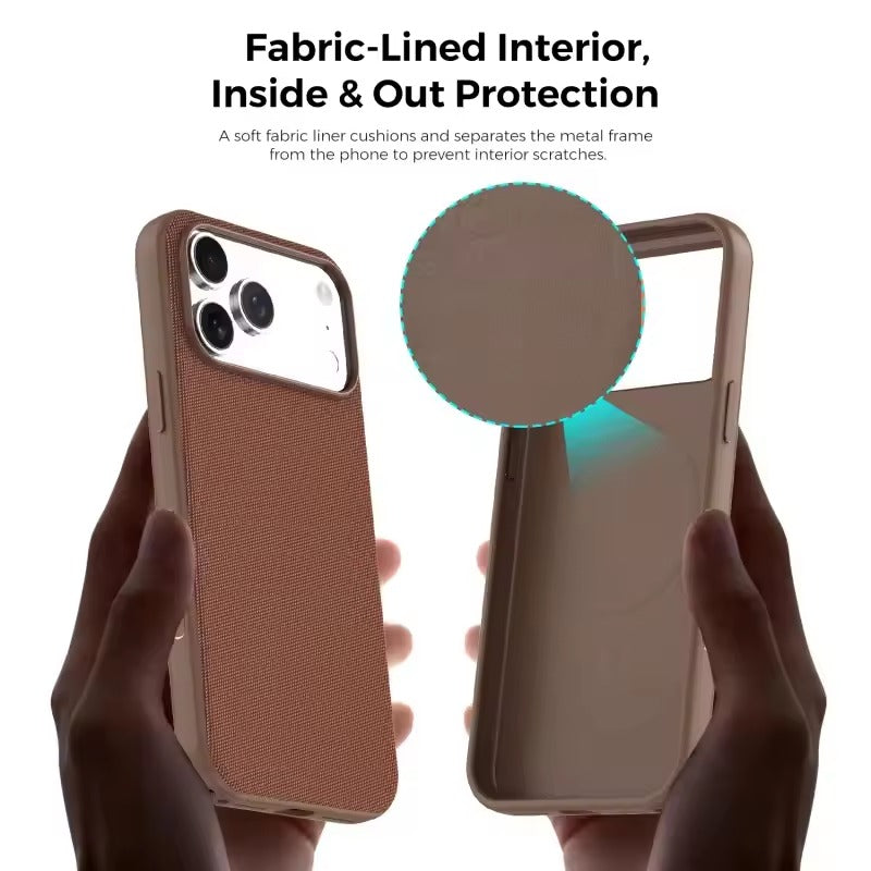 Sociron™ - Premium Magnetic Fabric Case