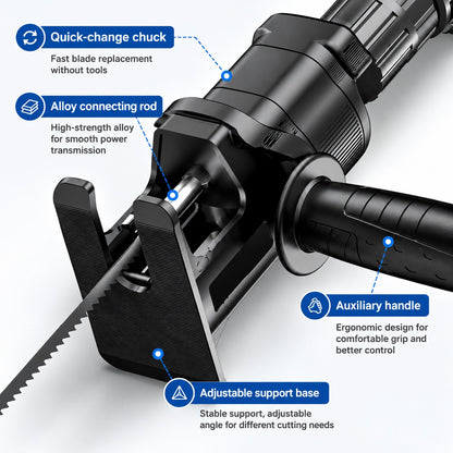 Sociron™ Reciprocating Saw Adapter