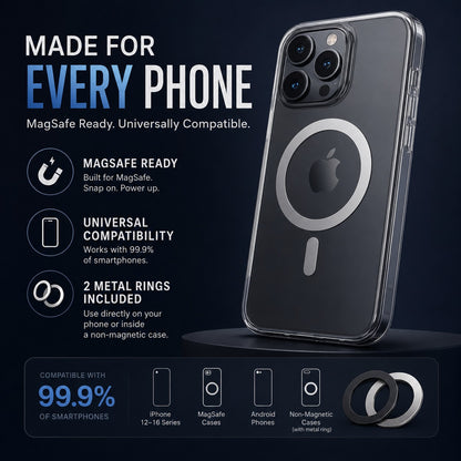 Sociron™ 360° Vacuum Magnetic Phone Holder
